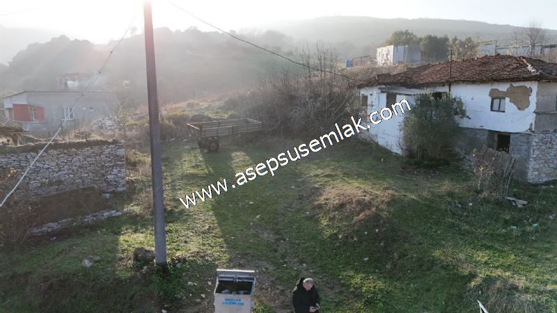 1.180 M2 Müstakil Köy Evi, Arsa 2 Kat %40 İmarlı Manyas Kızık'ta