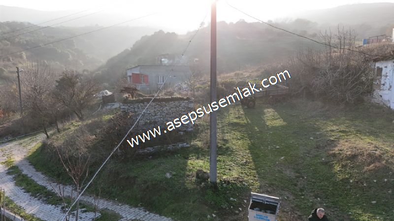 1.180 M2 Müstakil Köy Evi, Arsa 2 Kat %40 İmarlı Manyas Kızık'ta