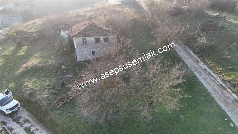 1.180 M2 Müstakil Köy Evi, Arsa 2 Kat %40 İmarlı Manyas Kızık'ta