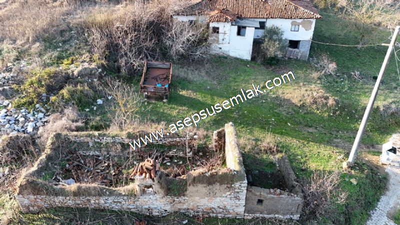 1.180 M2 Müstakil Köy Evi, Arsa 2 Kat %40 İmarlı Manyas Kızık'ta