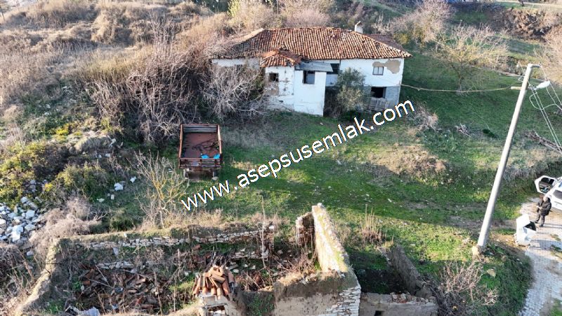 1.180 M2 Müstakil Köy Evi, Arsa 2 Kat %40 İmarlı Manyas Kızık'ta