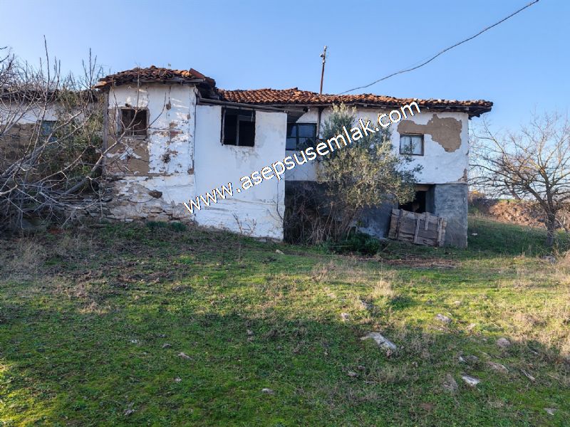 1.180 M2 Müstakil Köy Evi, Arsa 2 Kat %40 İmarlı Manyas Kızık'ta