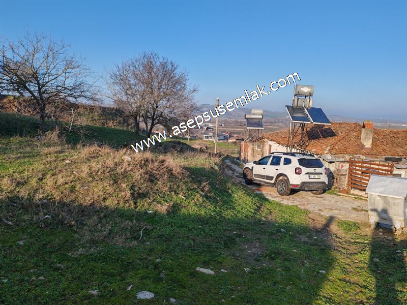 1.180 M2 Müstakil Köy Evi, Arsa 2 Kat %40 İmarlı Manyas Kızık'ta