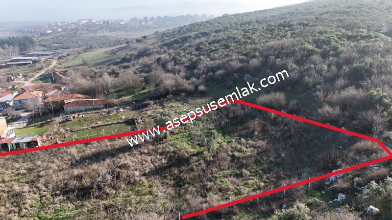 2.377 m2 İmarlı 2 kat %40 Arsa Köy Evi Doğa Manzaralı Manyas'taa