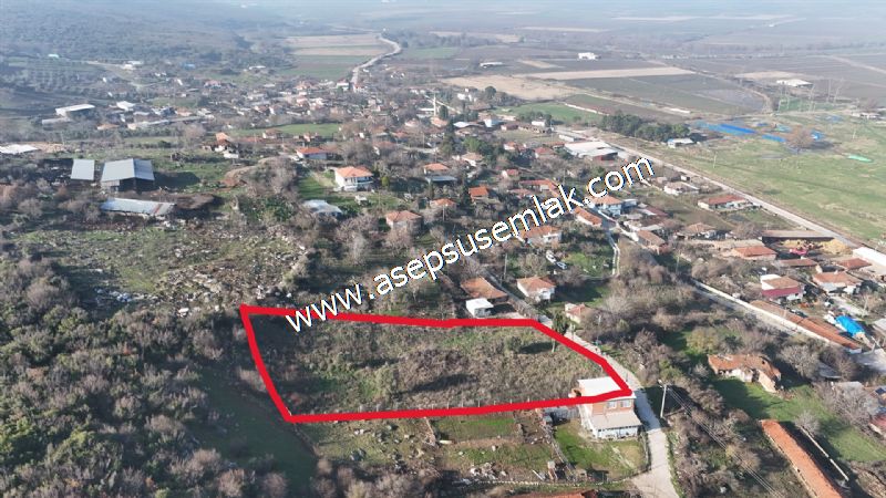 2.377 m2 İmarlı 2 kat %40 Arsa Köy Evi Doğa Manzaralı Manyas'taa