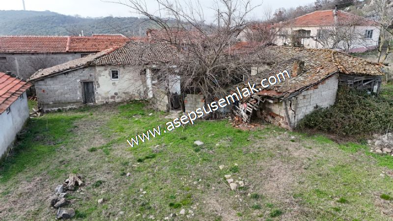 1.400 M2 Müstakil Köy Evi, Arsa 2 Kat %40 İmarlı Gönen Çakmak'ta