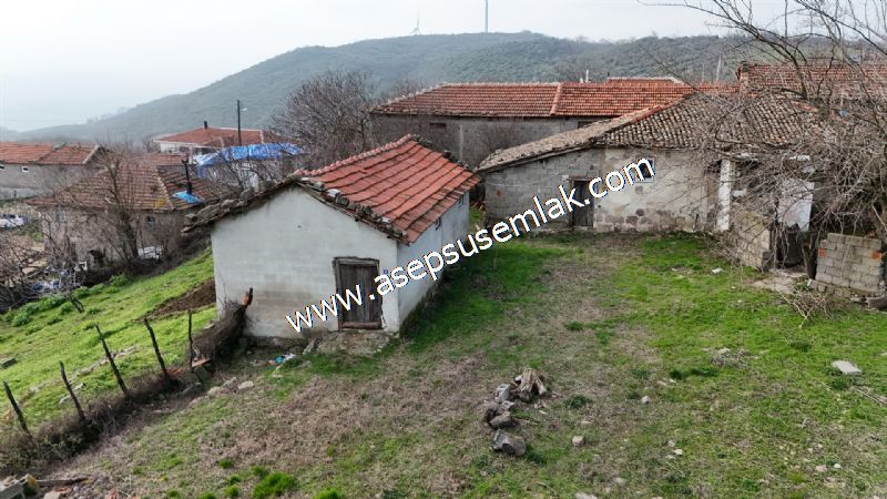 1.400 M2 Müstakil Köy Evi, Arsa 2 Kat %40 İmarlı Gönen Çakmak'ta
