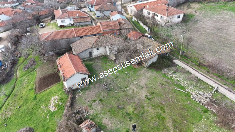 1.400 M2 Müstakil Köy Evi, Arsa 2 Kat %40 İmarlı Gönen Çakmak'ta