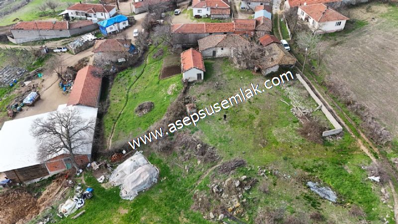 1.400 M2 Müstakil Köy Evi, Arsa 2 Kat %40 İmarlı Gönen Çakmak'ta