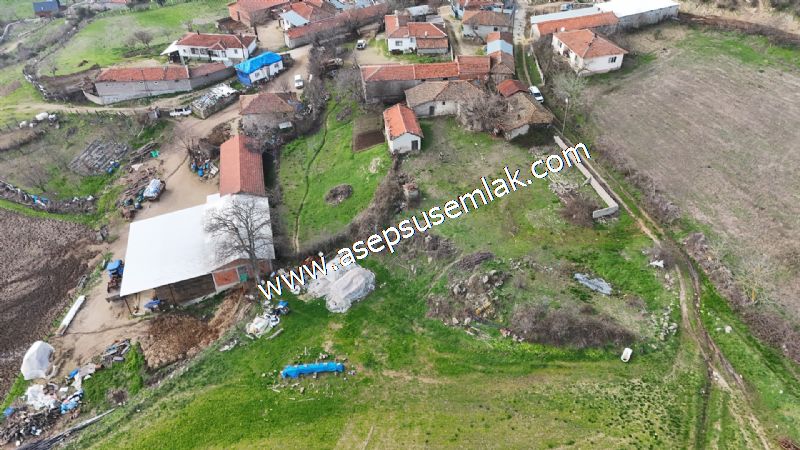1.400 M2 Müstakil Köy Evi, Arsa 2 Kat %40 İmarlı Gönen Çakmak'ta
