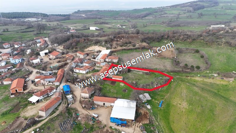 1.400 M2 Müstakil Köy Evi, Arsa 2 Kat %40 İmarlı Gönen Çakmak'ta