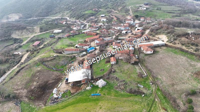 1.400 M2 Müstakil Köy Evi, Arsa 2 Kat %40 İmarlı Gönen Çakmak'ta