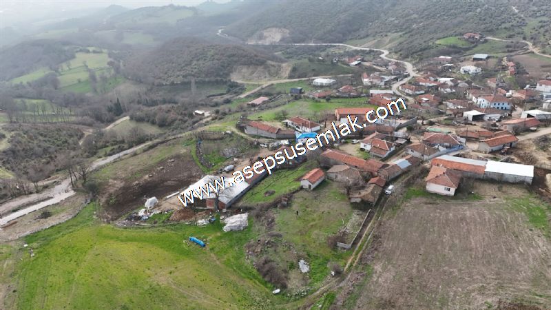 1.400 M2 Müstakil Köy Evi, Arsa 2 Kat %40 İmarlı Gönen Çakmak'ta