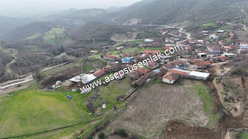 1.400 M2 Müstakil Köy Evi, Arsa 2 Kat %40 İmarlı Gönen Çakmak'ta