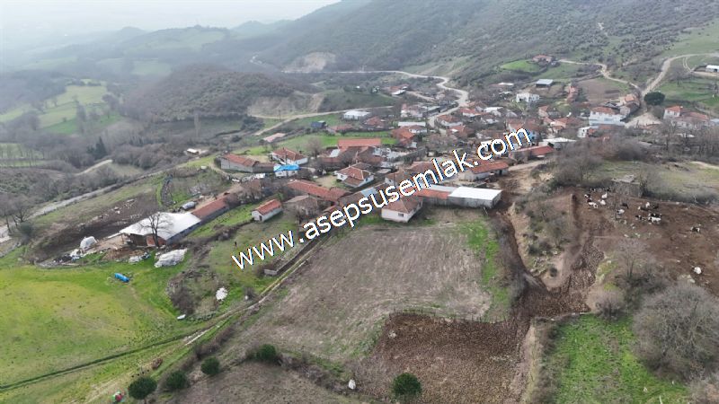 1.400 M2 Müstakil Köy Evi, Arsa 2 Kat %40 İmarlı Gönen Çakmak'ta