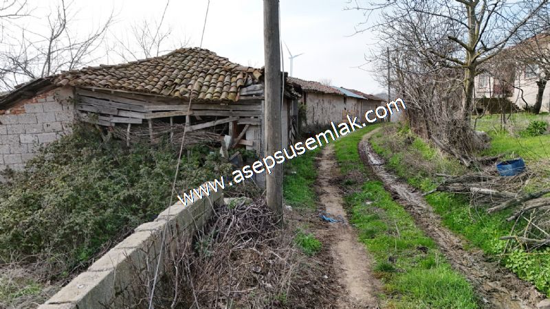1.400 M2 Müstakil Köy Evi, Arsa 2 Kat %40 İmarlı Gönen Çakmak'ta