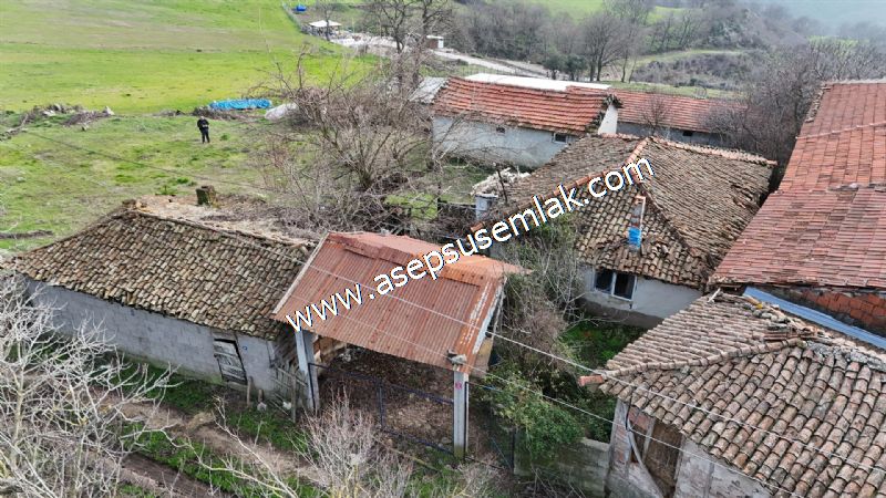 1.400 M2 Müstakil Köy Evi, Arsa 2 Kat %40 İmarlı Gönen Çakmak'ta