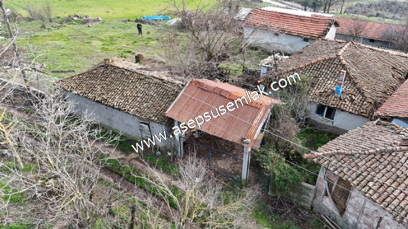 1.400 M2 Müstakil Köy Evi, Arsa 2 Kat %40 İmarlı Gönen Çakmak'ta