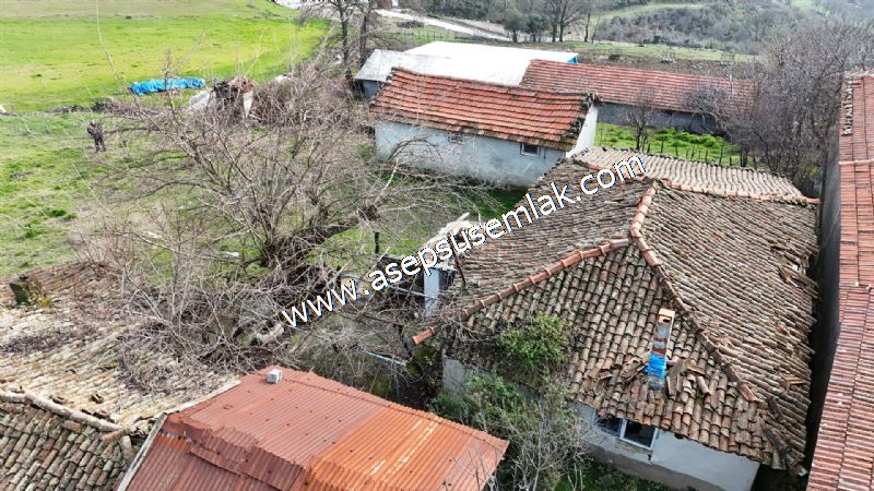 1.400 M2 Müstakil Köy Evi, Arsa 2 Kat %40 İmarlı Gönen Çakmak'ta