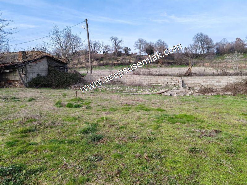 1.400 M2 Müstakil Köy Evi, Arsa 2 Kat %40 İmarlı Gönen Çakmak'ta