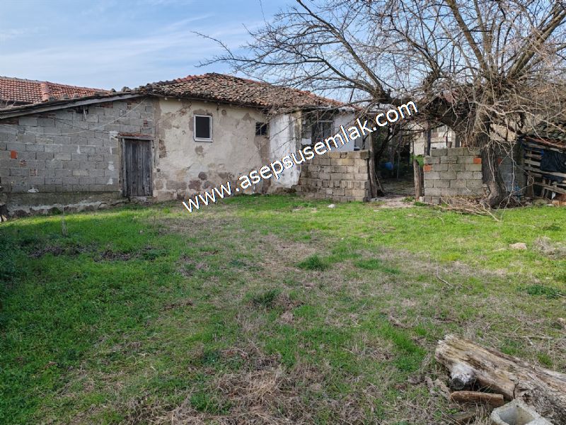 1.400 M2 Müstakil Köy Evi, Arsa 2 Kat %40 İmarlı Gönen Çakmak'ta