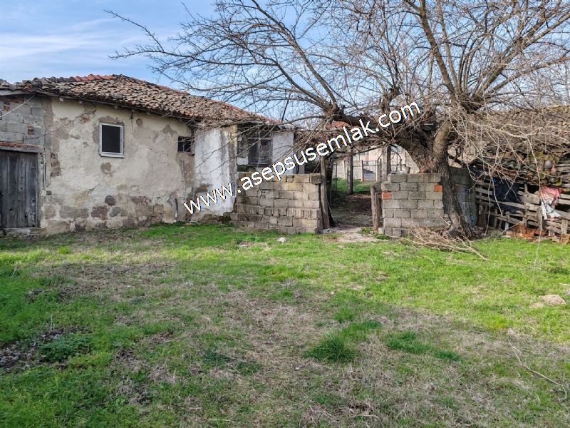 1.400 M2 Müstakil Köy Evi, Arsa 2 Kat %40 İmarlı Gönen Çakmak'ta