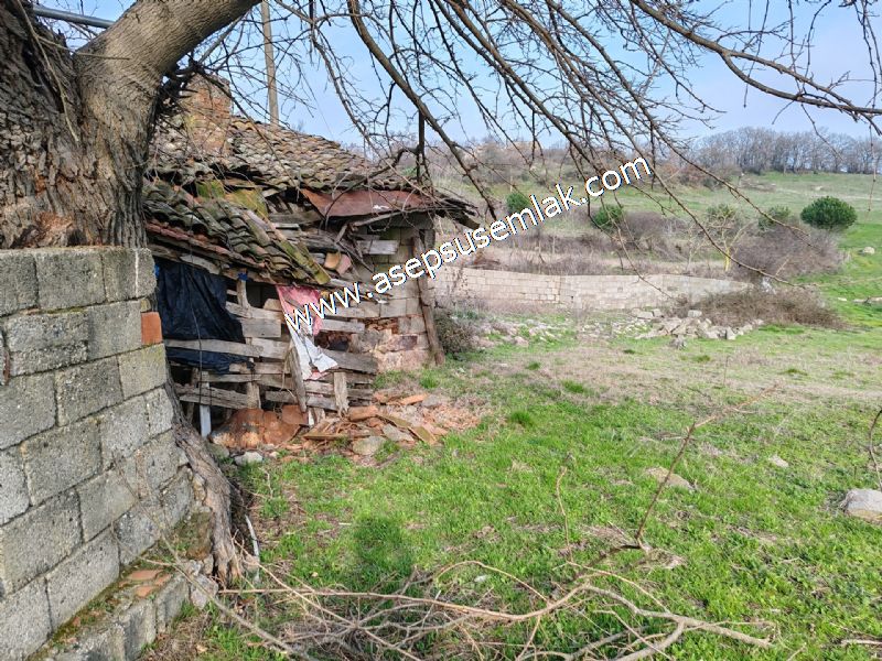 1.400 M2 Müstakil Köy Evi, Arsa 2 Kat %40 İmarlı Gönen Çakmak'ta