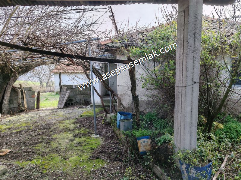 1.400 M2 Müstakil Köy Evi, Arsa 2 Kat %40 İmarlı Gönen Çakmak'ta