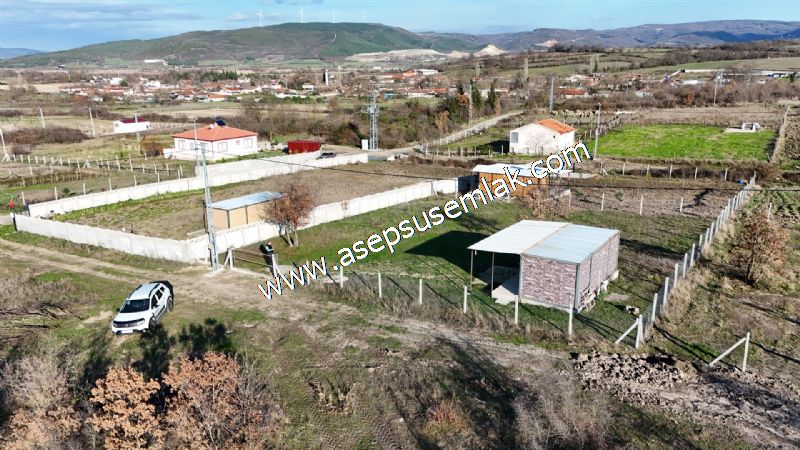 908 M2 Müstakil Köy Evi, Villa Arsa 2 Kat %40 İmarlı Gönen'e 5Km