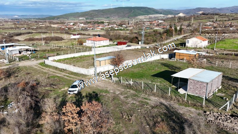 908 M2 Müstakil Köy Evi, Villa Arsa 2 Kat %40 İmarlı Gönen'e 5Km