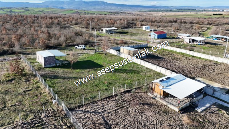 908 M2 Müstakil Köy Evi, Villa Arsa 2 Kat %40 İmarlı Gönen'e 5Km