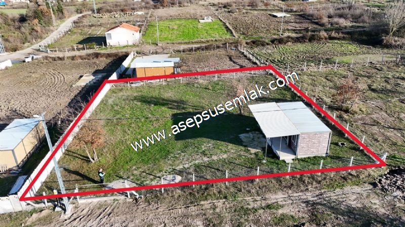908 M2 Müstakil Köy Evi, Villa Arsa 2 Kat %40 İmarlı Gönen'e 5Km