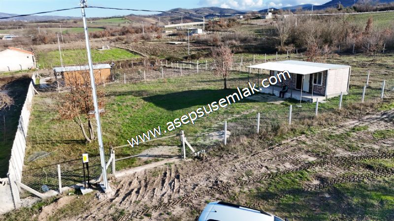 908 M2 Müstakil Köy Evi, Villa Arsa 2 Kat %40 İmarlı Gönen'e 5Km