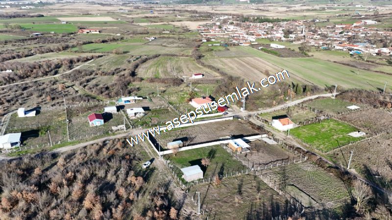 908 M2 Müstakil Köy Evi, Villa Arsa 2 Kat %40 İmarlı Gönen'e 5Km