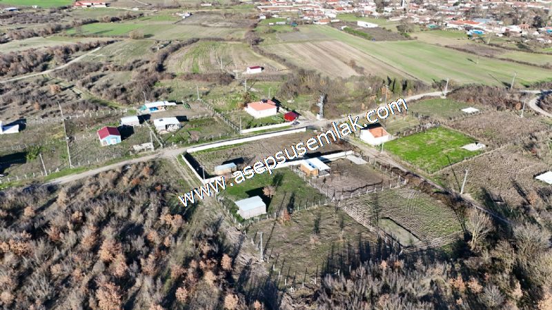 908 M2 Müstakil Köy Evi, Villa Arsa 2 Kat %40 İmarlı Gönen'e 5Km