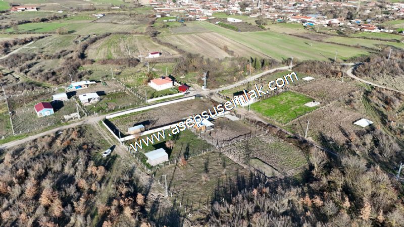 908 M2 Müstakil Köy Evi, Villa Arsa 2 Kat %40 İmarlı Gönen'e 5Km
