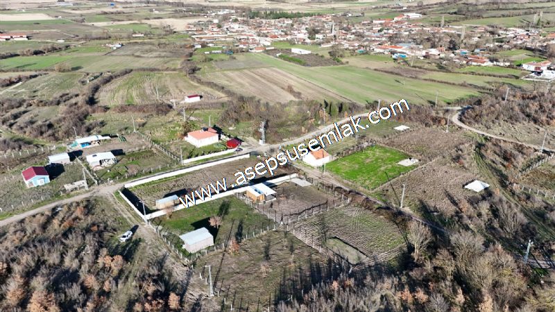 908 M2 Müstakil Köy Evi, Villa Arsa 2 Kat %40 İmarlı Gönen'e 5Km