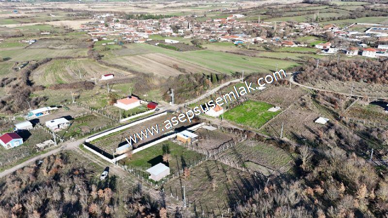 908 M2 Müstakil Köy Evi, Villa Arsa 2 Kat %40 İmarlı Gönen'e 5Km
