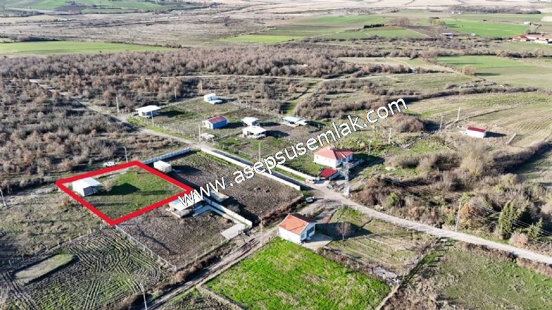 908 M2 Müstakil Köy Evi, Villa Arsa 2 Kat %40 İmarlı Gönen'e 5Km