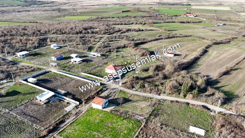 908 M2 Müstakil Köy Evi, Villa Arsa 2 Kat %40 İmarlı Gönen'e 5Km