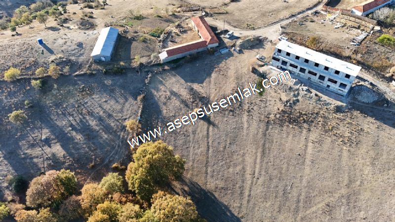 1.390 M2 Arsa Köy Evi (2 Kat %40 ) İmarlı Projeli (2+1) Gönen'de