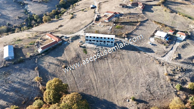 1.390 M2 Arsa Köy Evi (2 Kat %40 ) İmarlı Projeli (2+1) Gönen'de