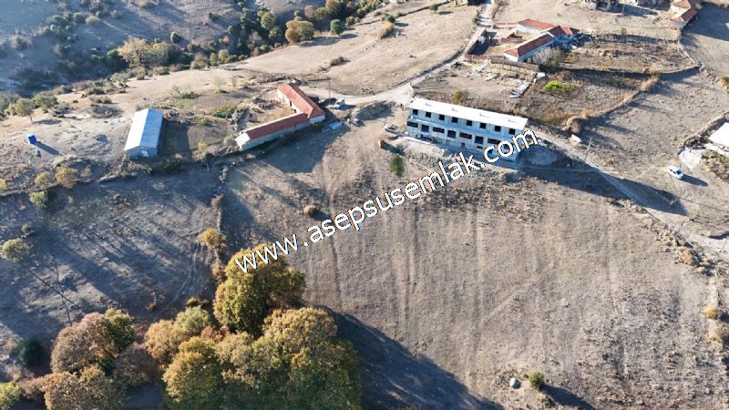 1.390 M2 Arsa Köy Evi (2 Kat %40 ) İmarlı Projeli (2+1) Gönen'de