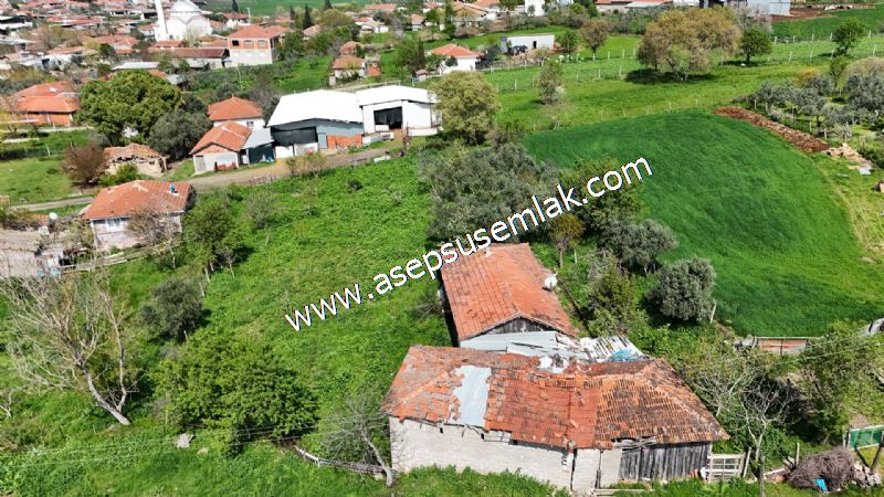 1.470 M2 Müstakil Köy Evi Arsa Meyve Bahçeli Bağ-Bahçe Asmalıder