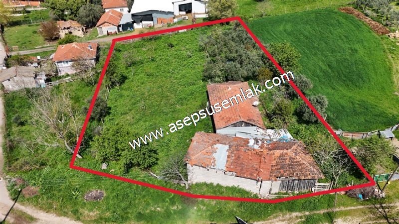 1.470 M2 Müstakil Köy Evi Arsa Meyve Bahçeli Bağ-Bahçe Asmalıder
