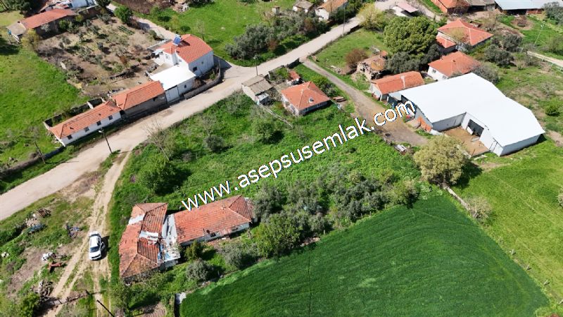 1.470 M2 Müstakil Köy Evi Arsa Meyve Bahçeli Bağ-Bahçe Asmalıder