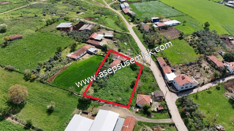 1.470 M2 Müstakil Köy Evi Arsa Meyve Bahçeli Bağ-Bahçe Asmalıder