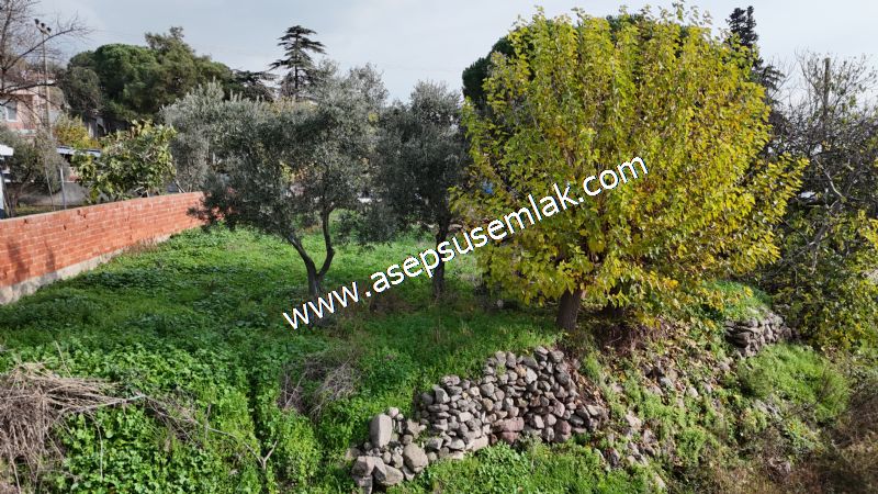 SARIKÖYDE 427 m² SATILIK MÜSTAKİL EV YAPIMINA UYGUN İMARLI ARSA