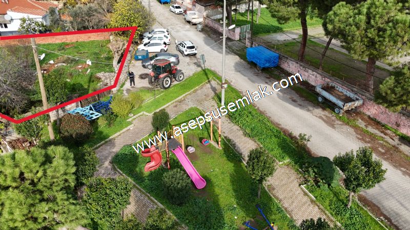 SARIKÖYDE 427 m² SATILIK MÜSTAKİL EV YAPIMINA UYGUN İMARLI ARSA