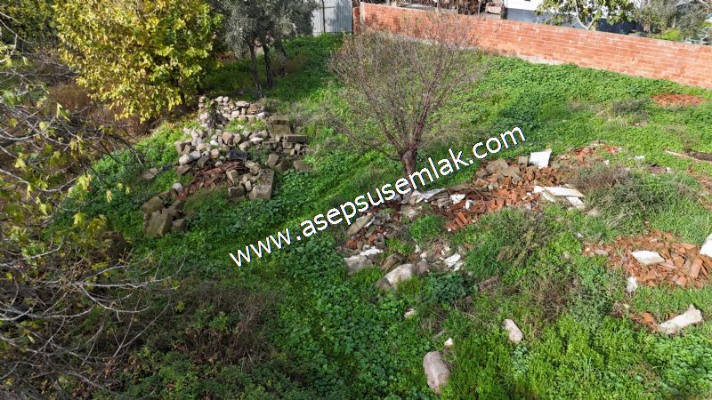 SARIKÖYDE 427 m² SATILIK MÜSTAKİL EV YAPIMINA UYGUN İMARLI ARSA